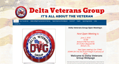 Desktop Screenshot of deltaveteransgroup.org